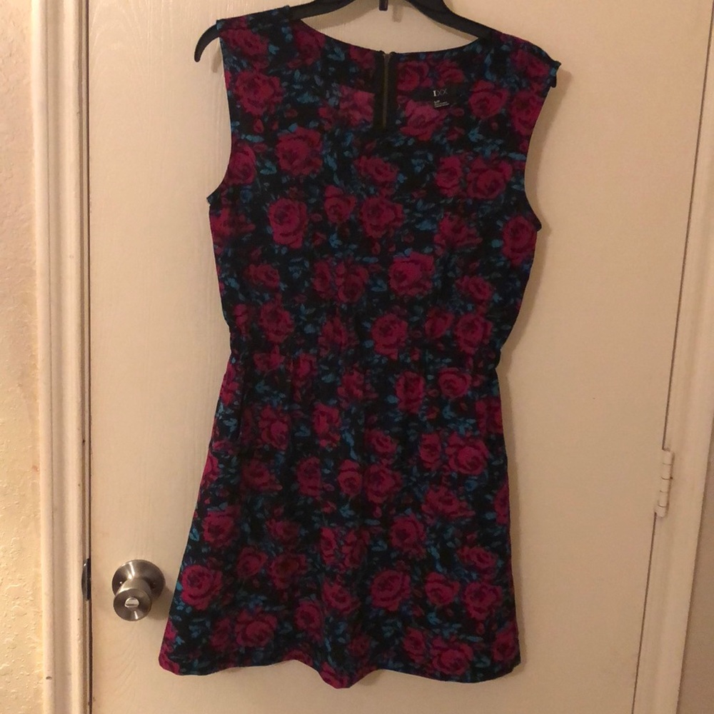 Nice dress red flowers